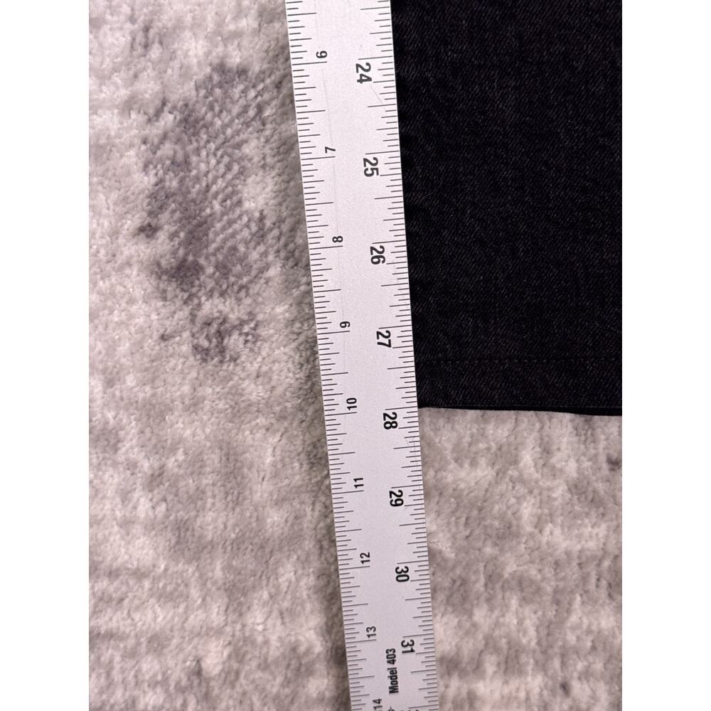 Paige Anessa Jeans 25 Maternity Womens High Rise Wide Leg Black Wash - Picture 5 of 9